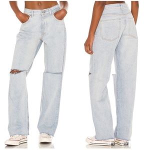 GRLFRND Bella Low Rise Boyfriend in Echo Park